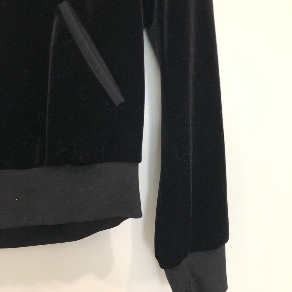 DREW I Anthropology I Velour Black Bomber … - Picture 8 of 9